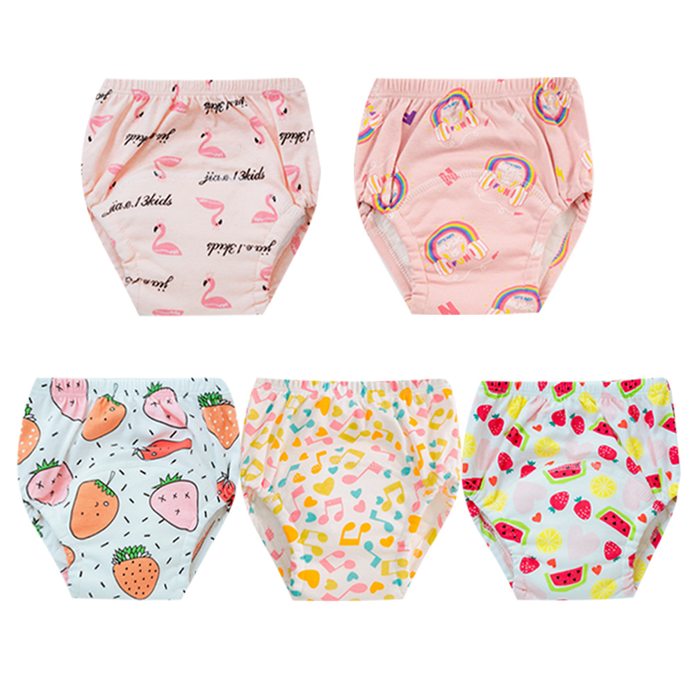 Cloth Diaper Insert - 5 stuks baby katoenen trainingsbroekjes waterdichte