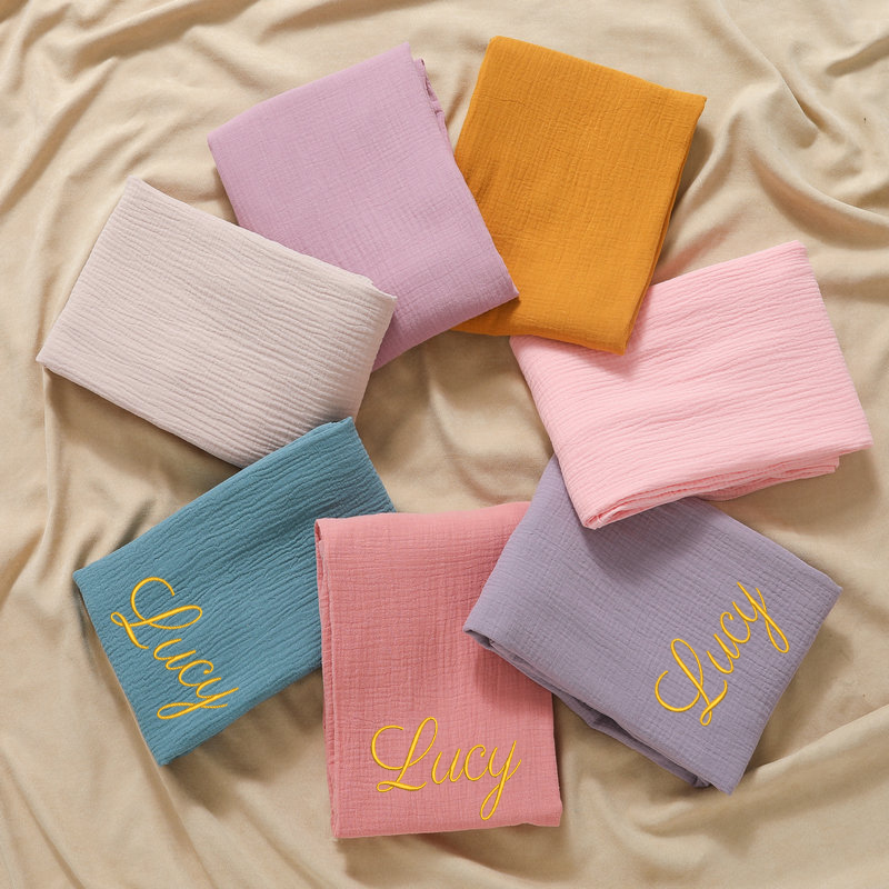 Cloth Diaper Insert - Gepersonaliseerde naam geborduurd aangepaste baby katoenen