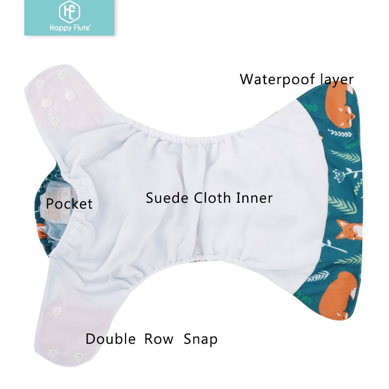 Happyflute 2023 4 Stks/set Was - Cloth Diaper Insert recensie en prijs