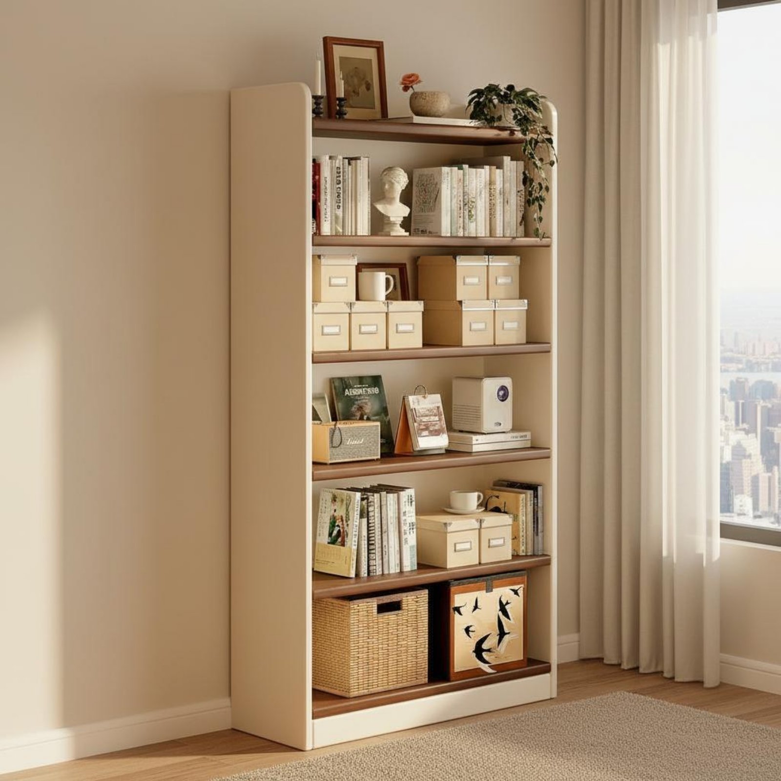 Meerlaags boekenorganizer grot - Sustainable Living Homes recensie en prijs