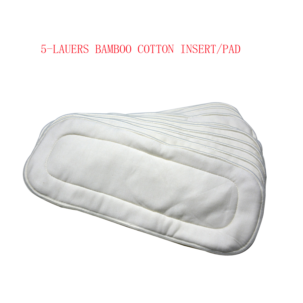(5 stuks Veel) Biologische Bam - Cloth Diaper Insert recensie en prijs