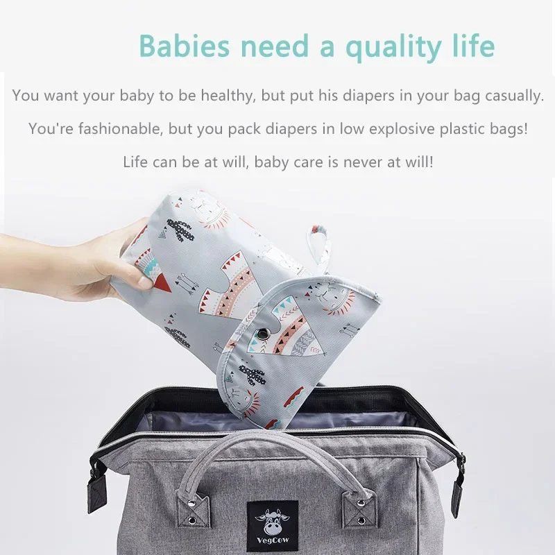 Baby Luiertas Organizer Herbru - Cloth Diaper Insert recensie en prijs