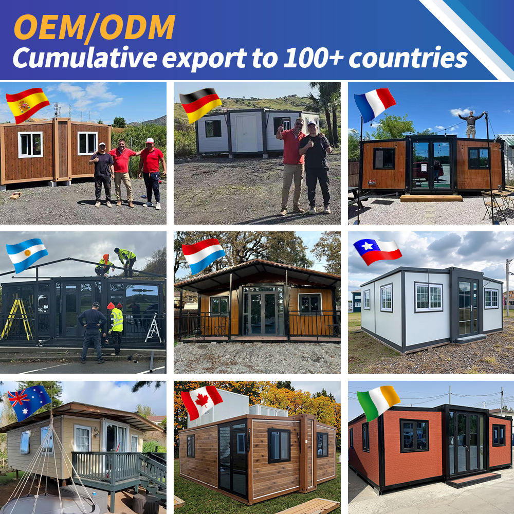 Uitbreidbare, opvouwbare conta - Sustainable Living Homes recensie en prijs